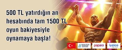 Muhteşem %100 Hoş Geldin Bonusu promotion banner